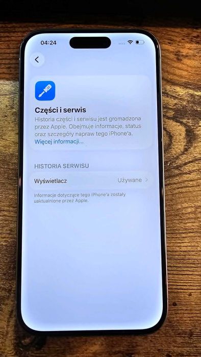 Iphone 15 Pro 128Gb Titanium IGŁA Bat:89% Gwarancja/SklepGSM/Lwsk