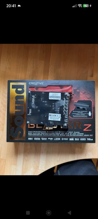 Placa de som Creative Soundblaster Z