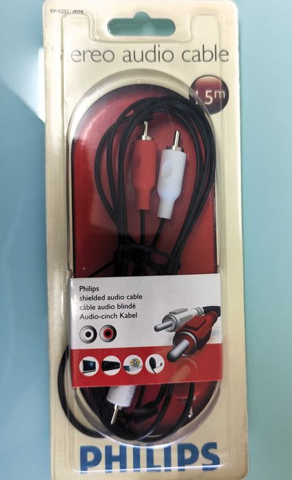 Cabo Audio Stereo Philips - Novo