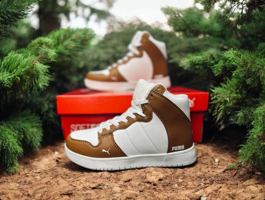 Жіночі зимові кросівки Puma/натуральная кожа/зимние ботинки пума