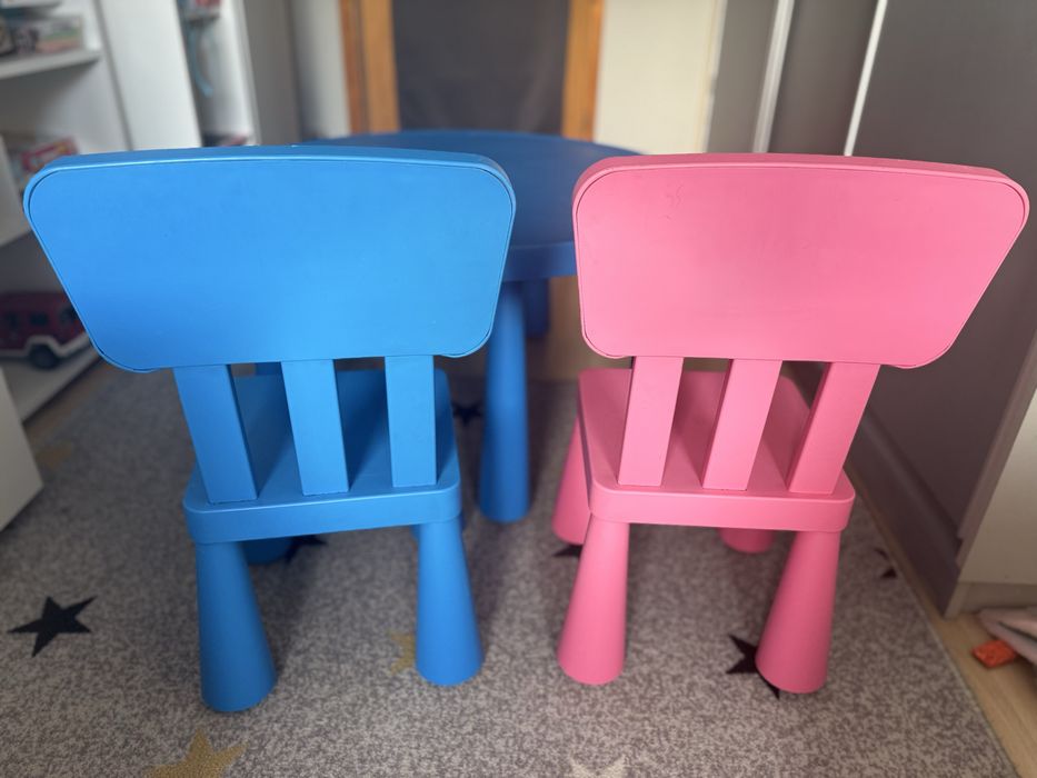 Zestaw Mammut/ krzesło/ stolik/ Ikea/ dziecko