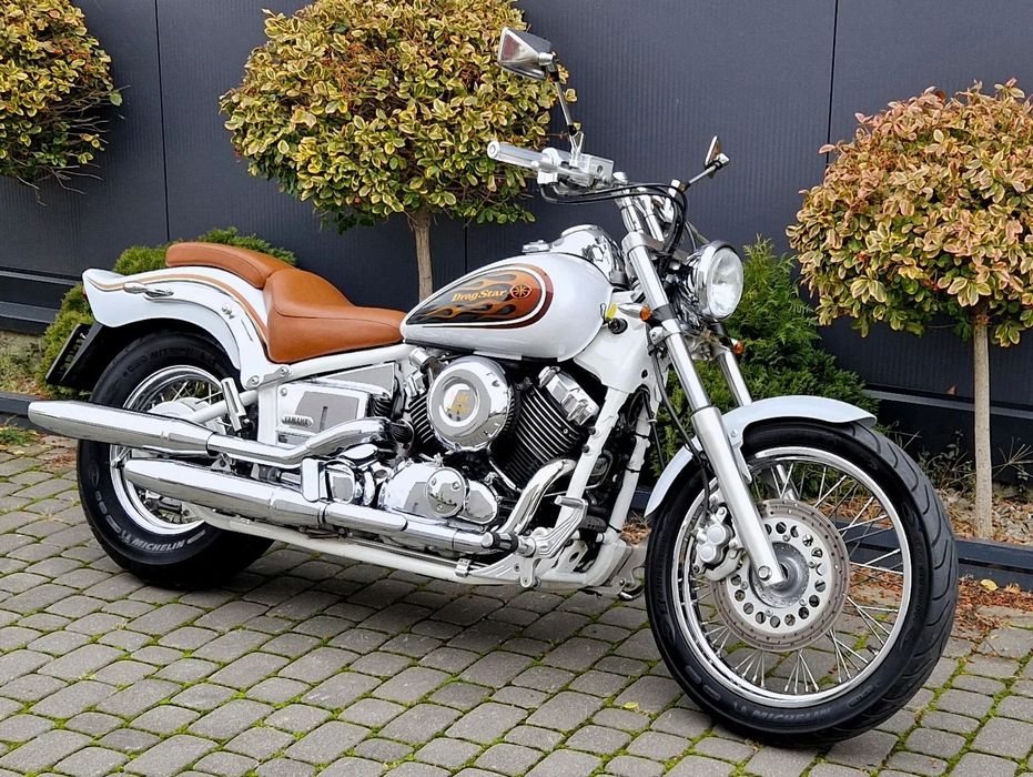 Yamaha Drag Star 650 White Limited Edition Raty Transport Gwarancja vn xv intuder vl vt