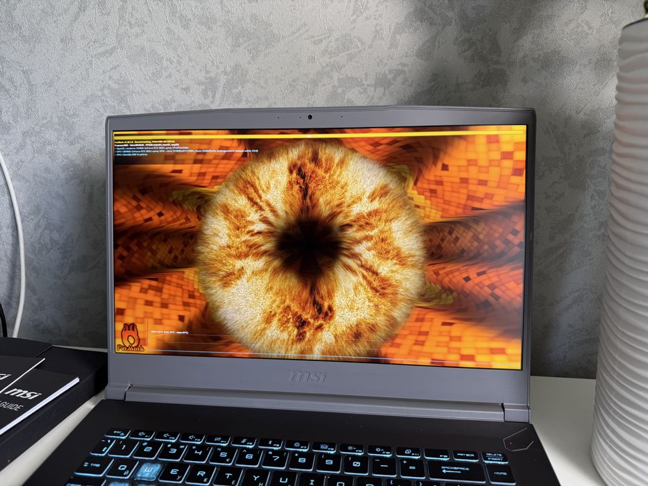 MSI / 2025год/RTX3050/i5-13420H/144Hz/512GB/16GB/Ноутбук.