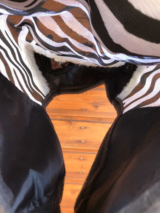 199W. Maska przeciw owadom HKM Zebra, rozmiar Shetty