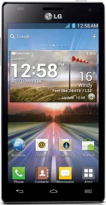 LG Swift P880 Optimus 4X HD. Komplet. Czarny.