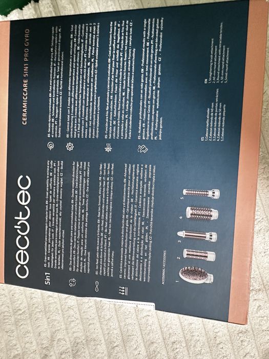 Фен-щетка CECOTEC Bamba CeramicCare 5in1 Pro