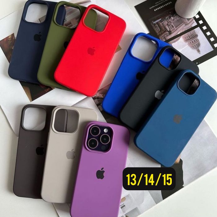 Чехол Silicone case full iPhone 14 pro max айфон силиконовый кейс