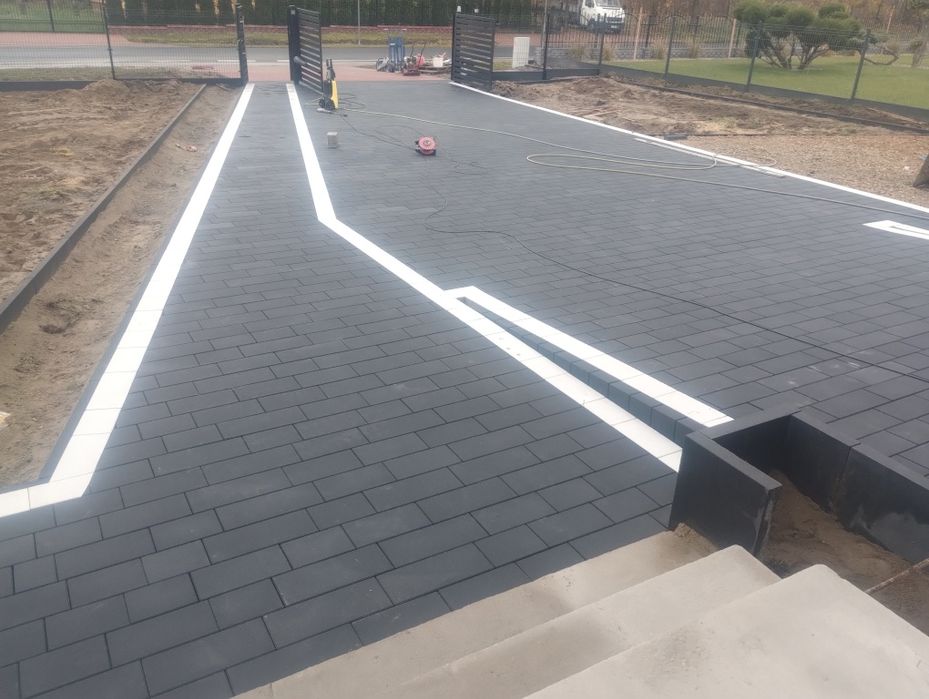 Brukarstwo Układanie kostki brukowej kostka brukowa