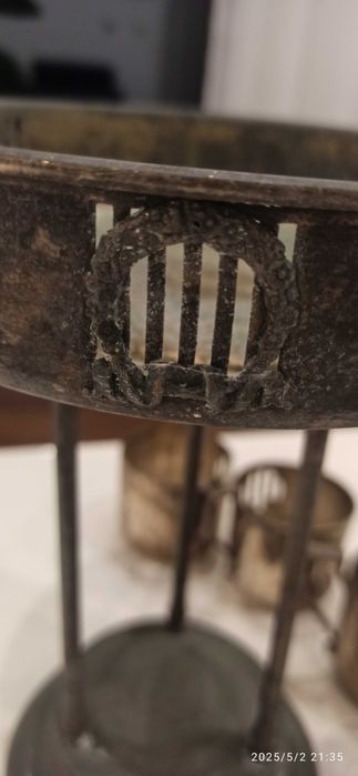 Stare koszyczki do szklanek, podstakanniki argentor WMF