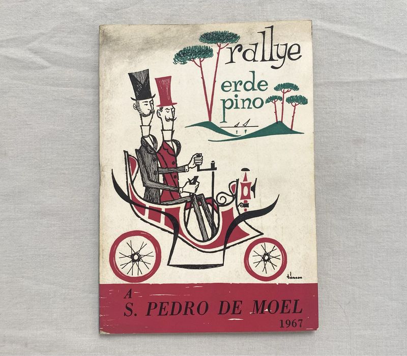 Catálogo Rally Rallye Verde Pino São Pedro de Moel 1967