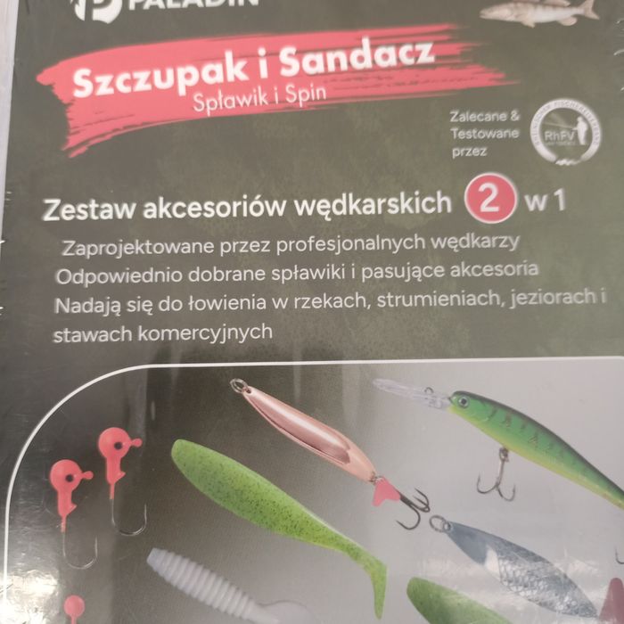 Zestaw akcesoriów wędkarskich