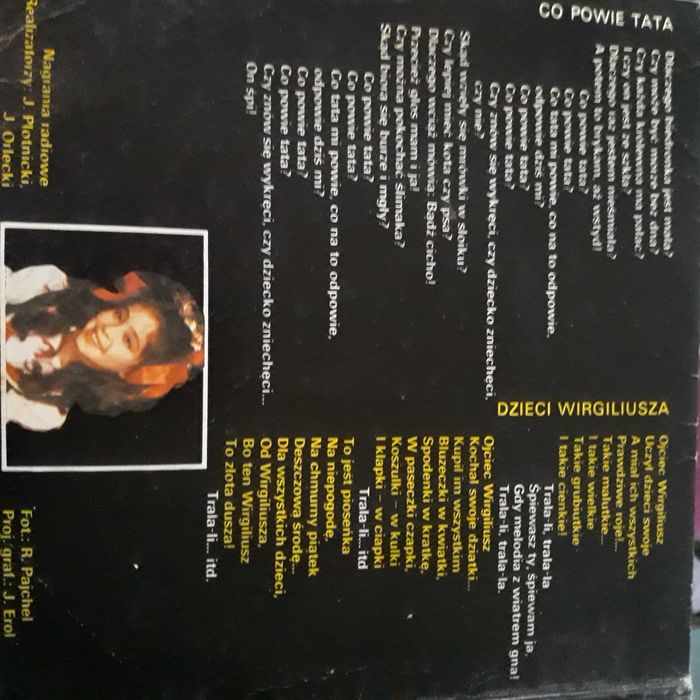 Album Natalia z lat PRL piosenku dla dzieci