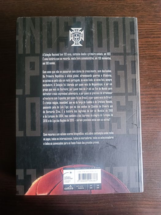 Livro 100 anos,100 nomes,100 momentos