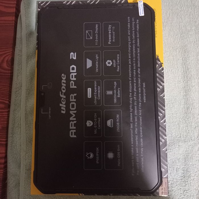Продам планшет 11 дюймов ulefone armor pad 2