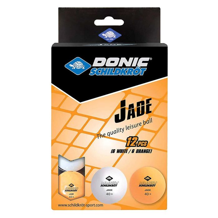 Donic Schildkrot Jade Bolas Tenis Mesa 6 Pack 40mm