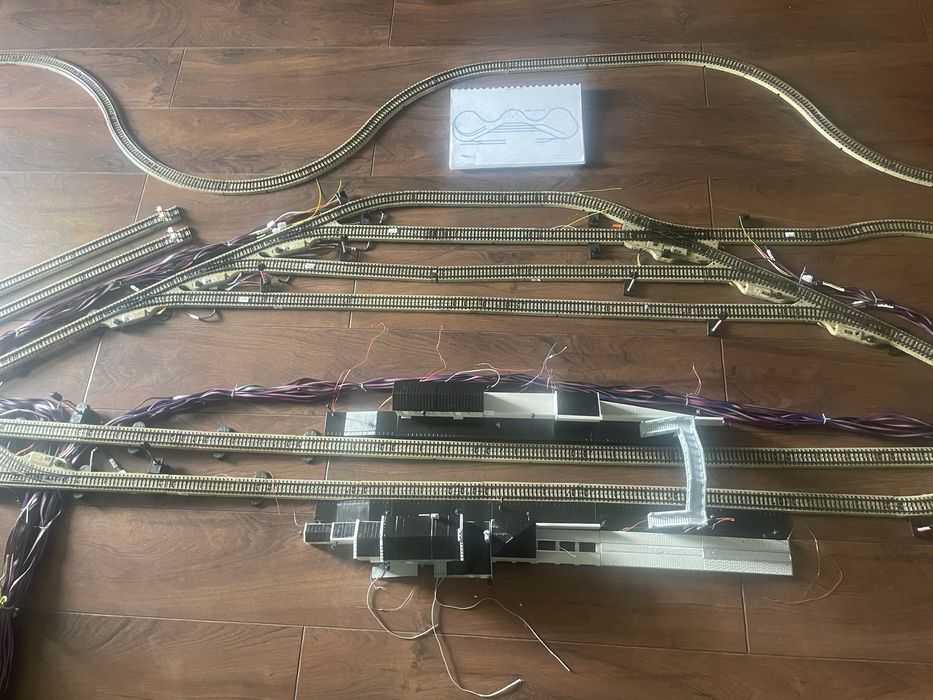 Makieta podlogowa Märklin H0 + kaseta sterujaca.