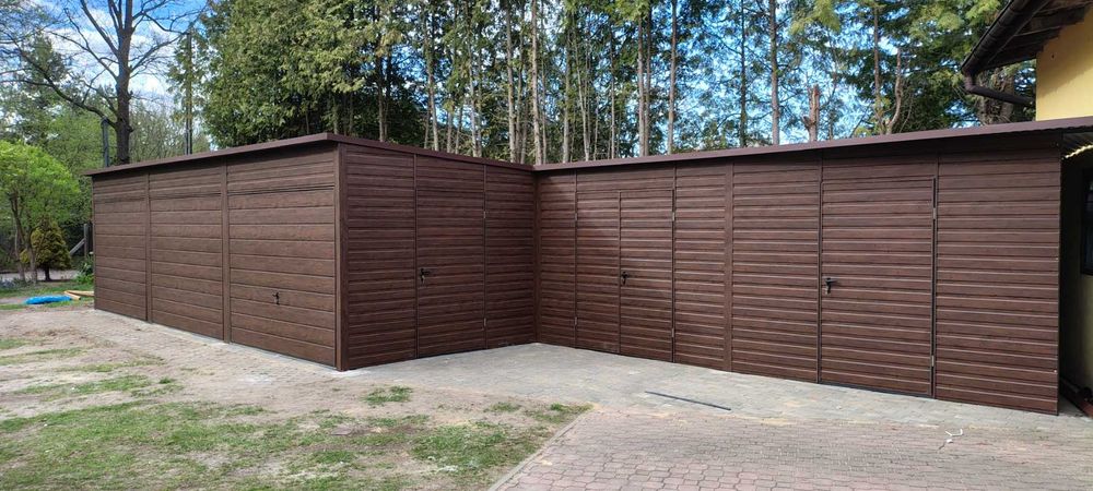 Garaż Blaszany Drewnopodobny PREMIUM PRODUCENT!!!