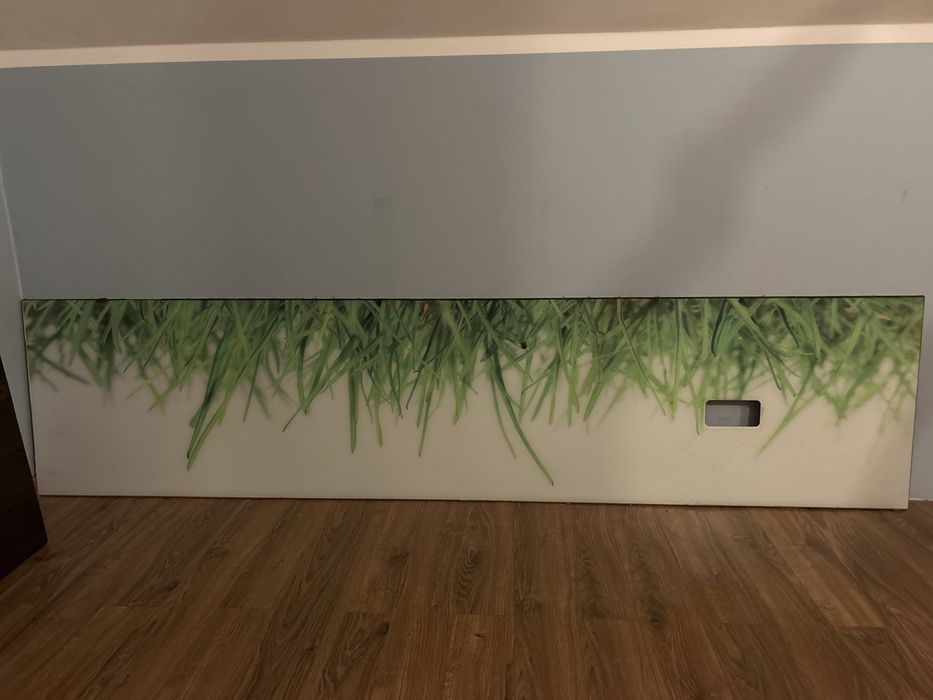 Hartowane szkło nad blat kuchenny 236,8 x 55,5