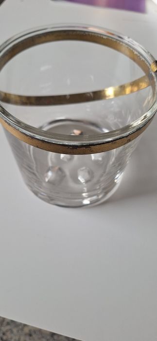 Balde vidro robusto gelo ou outro