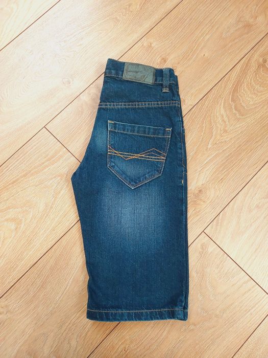 Jeansowe spodenki krótkie rozm. 134