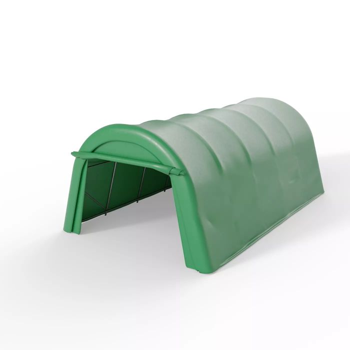 Namiot garażowy 3,66x6,1m | PVC 750g/m² | Całoroczna ochrona