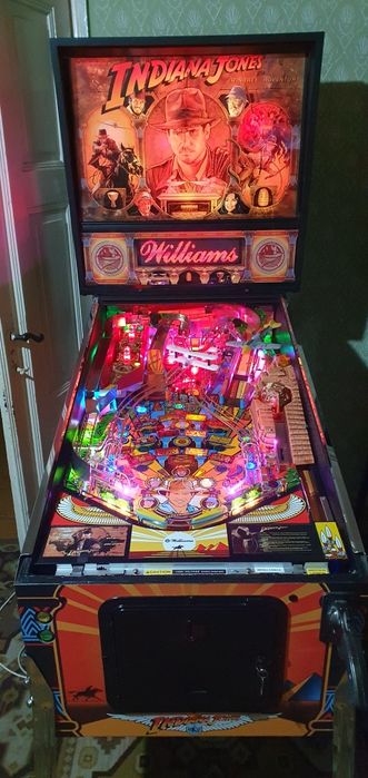 Flipper pinball fliper INDIANA JONES WILLIAMS