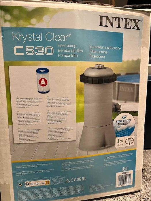 Piscina Intex 28270NP (3x2x0.75) + Filtro + Capa