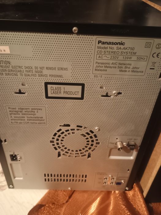 Sprzedam Wiezę Panasonic