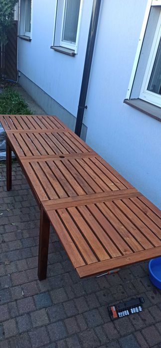 Stół ogrodowy ÄPPLARÖ IKEA