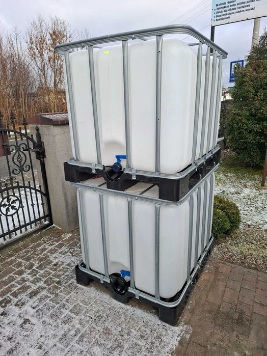 Mauzer Zbiornik 800l Kontener IBC po Sokach Spożywka jak Nowy hurt
