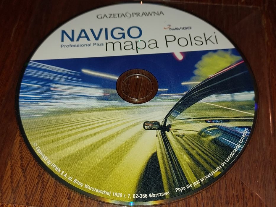 NAVIGO Mapa Polski SYSTEM nawigacji mapa NAVIGO 2 GPS PDA PL 3CD=6zł