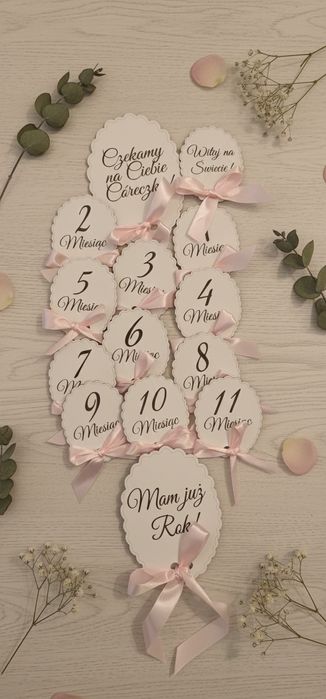 Zestaw tabliczek do zdjęć rekwizyt nowy