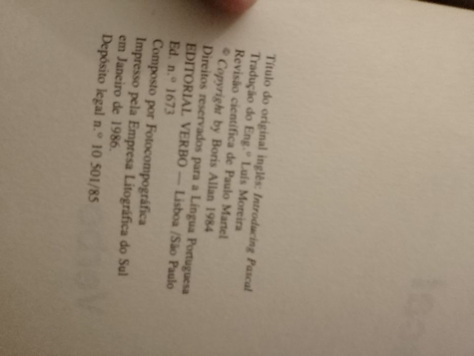 Livros de Programaçao antigos e outros  Desde 2E