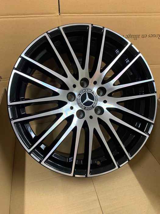 Alufelgi 5x112 18cali Mercedes W204 W205 W206 V-klasa Vito A klasa CLA W177 W176 GLA GLB Passat Golf Octavia Superb Leon szprychy