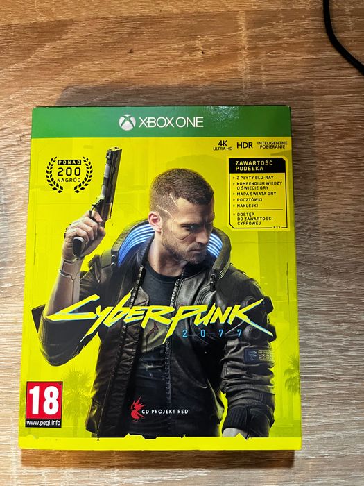 Cyberpunk 2077 w pudełku