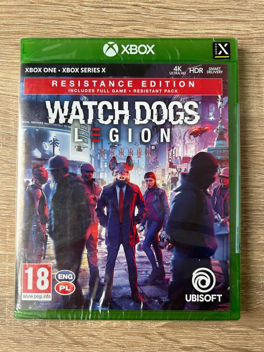 Watch Dogs: Legion - Resistance Edition - Xbox One - PL - NOWA, FOLIA