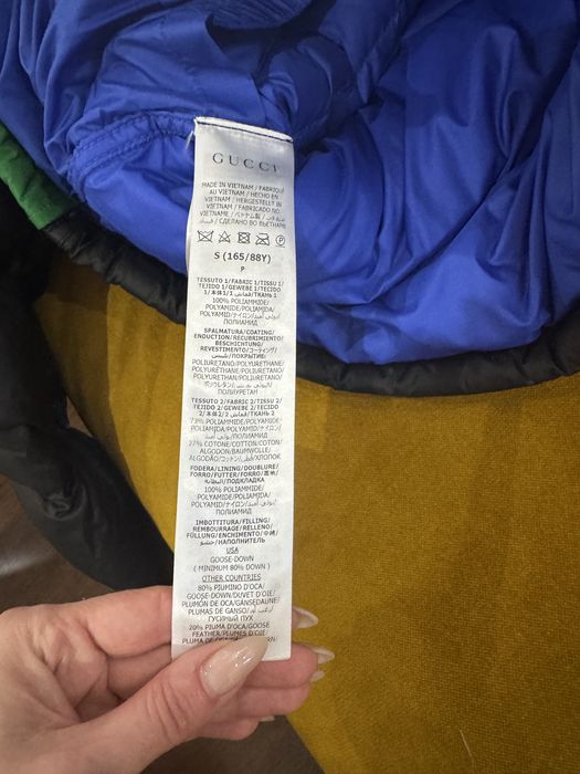 Пуховик -Куртка від Gucci Оригінал