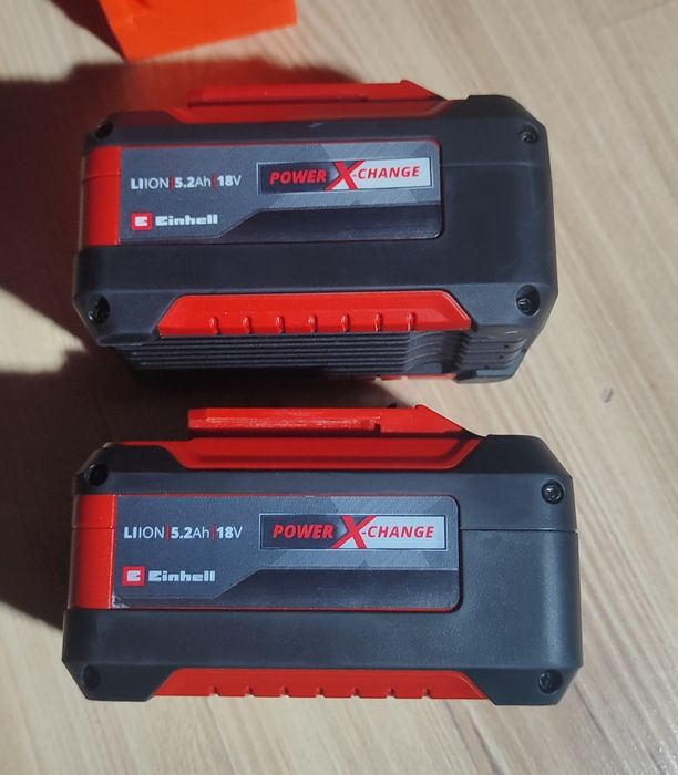 2x akumulator bateria 5,2ah  Einhell/ozito plus organizer nosidło na 6