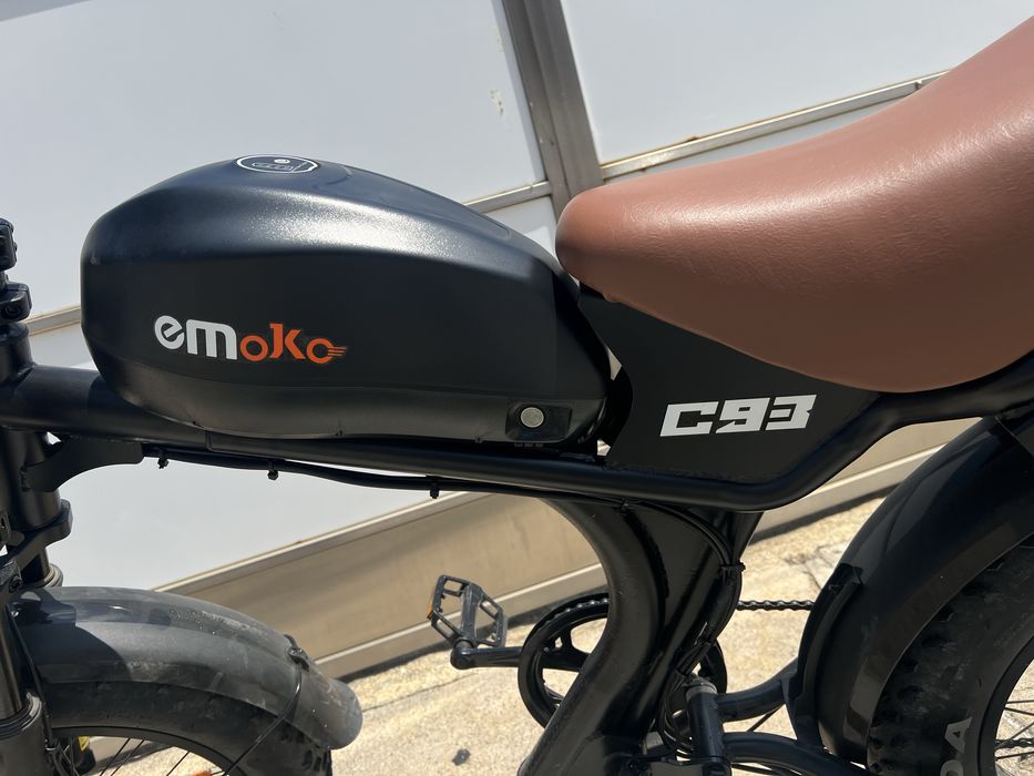 Bicicleta Elétrica Emoko C93 1000w 48v 20ah DESBLOQUEADA