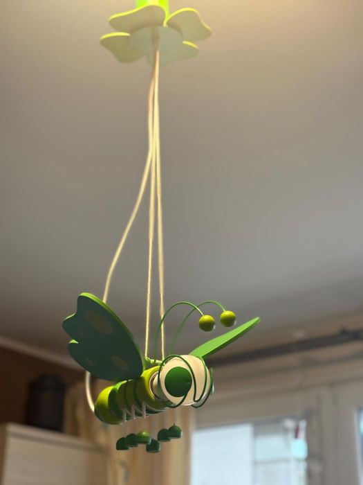 Lampa do pokoju dziecięcego Motyl