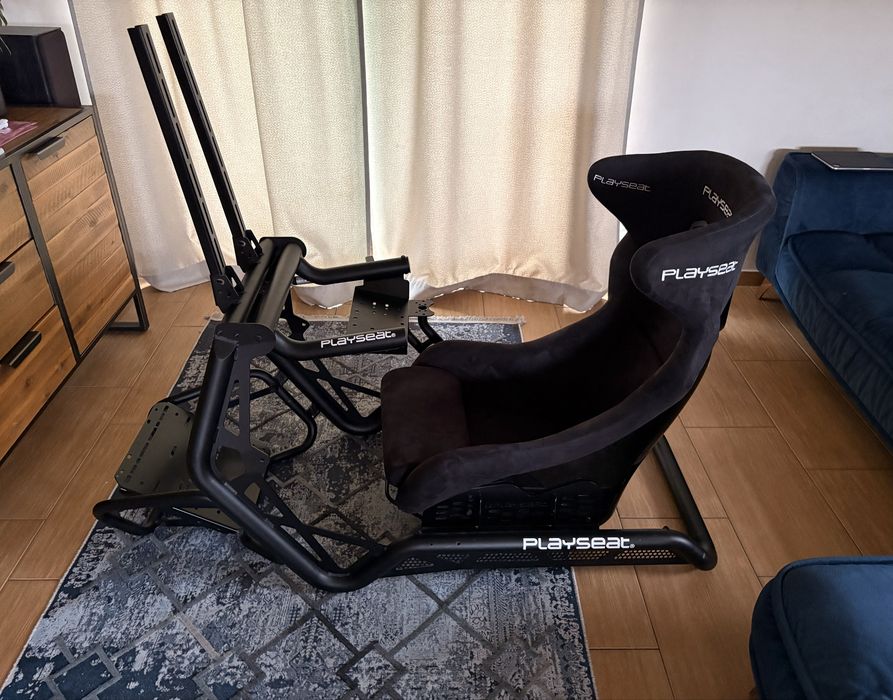 Playseat Sensation + Uchwyt na shlifter