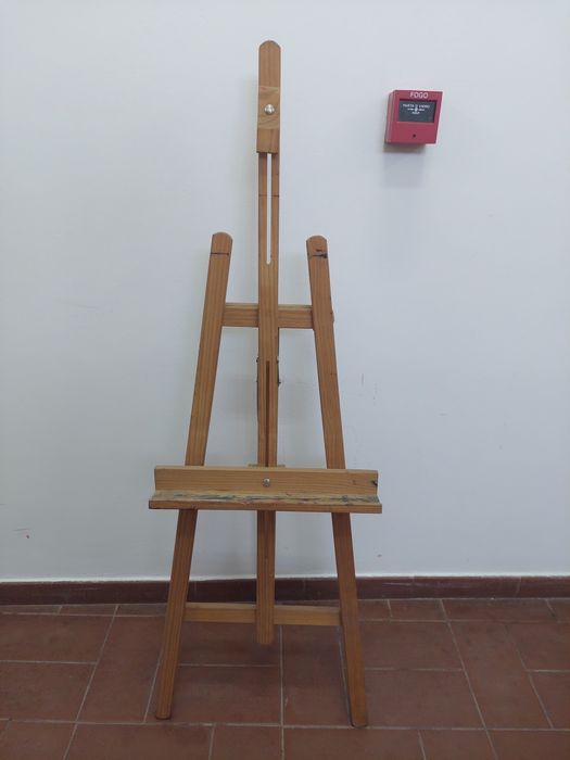 Cavalete para pintura em madeira