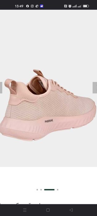 Кросівки ECCO оригінал нат.шкіра р.37(23,5)