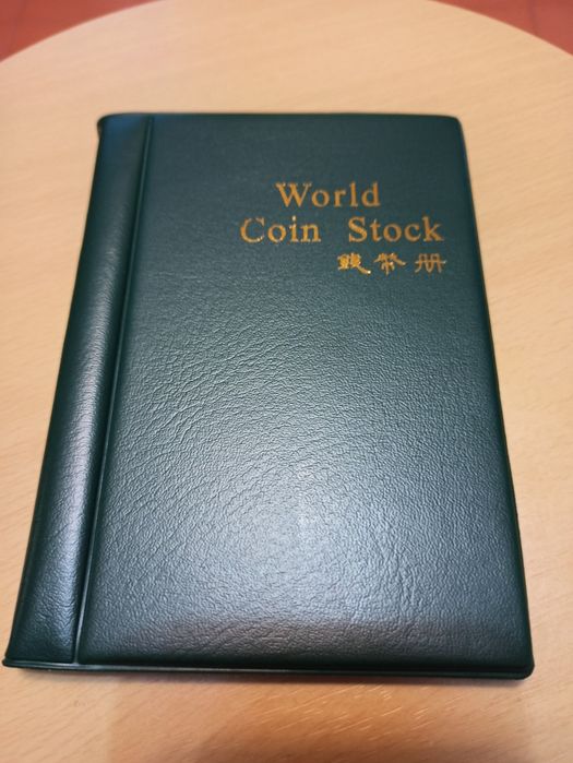 Caderno para guardar moedas