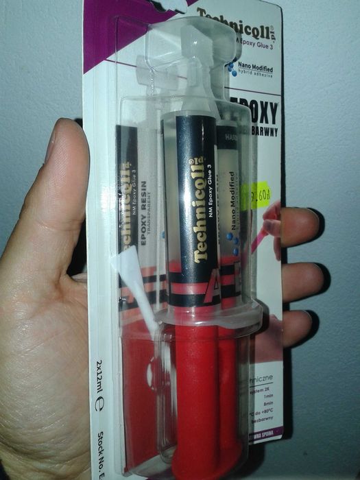 Klej dwuskładnikowy w tubie Technicqll NM Epoxy szybkowiążący
