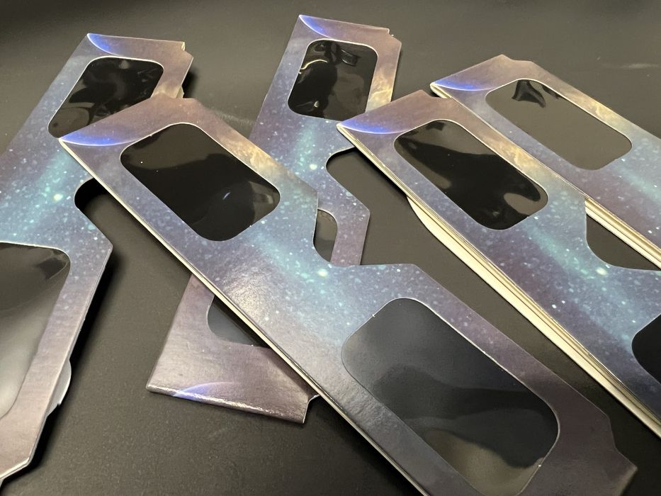 Óculos para o eclipse