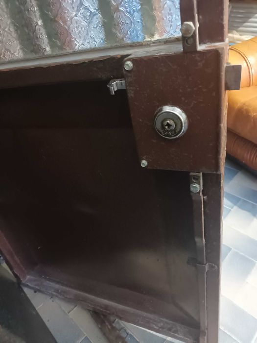 Portão em ferro metalizado