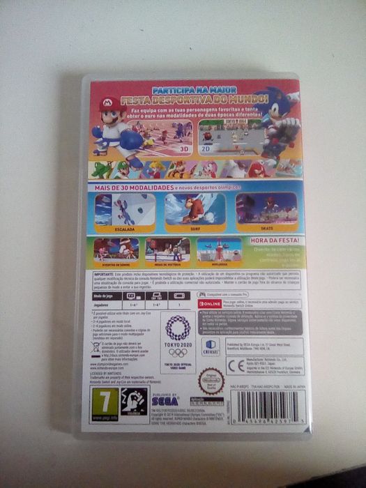 Mario&Sonic nos jogos ólimpicos de tóquio