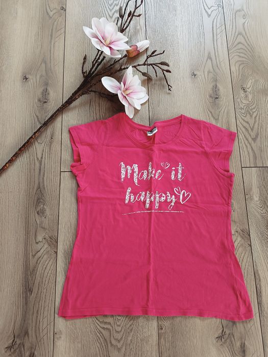 Różowy t-shirt, rozmiar XL, Beloved