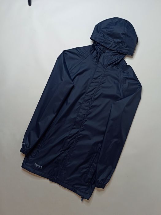 Куртка мужская ветровка дождевик синий с капюшоном Regatta Размер SM